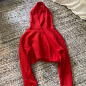 Zara cropped hoodie